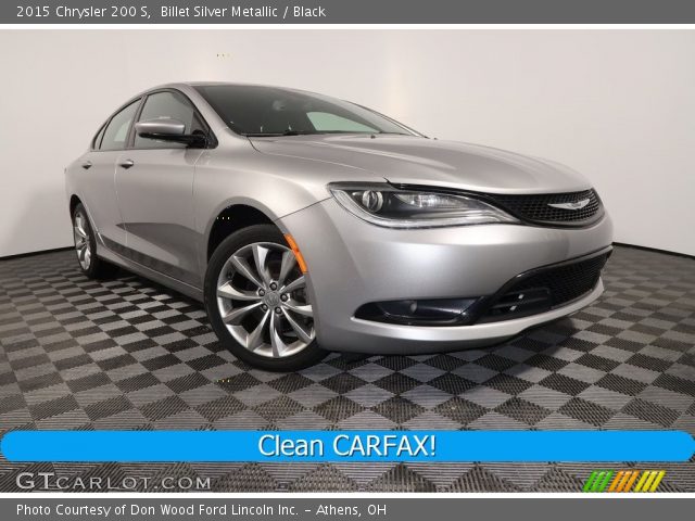 2015 Chrysler 200 S in Billet Silver Metallic