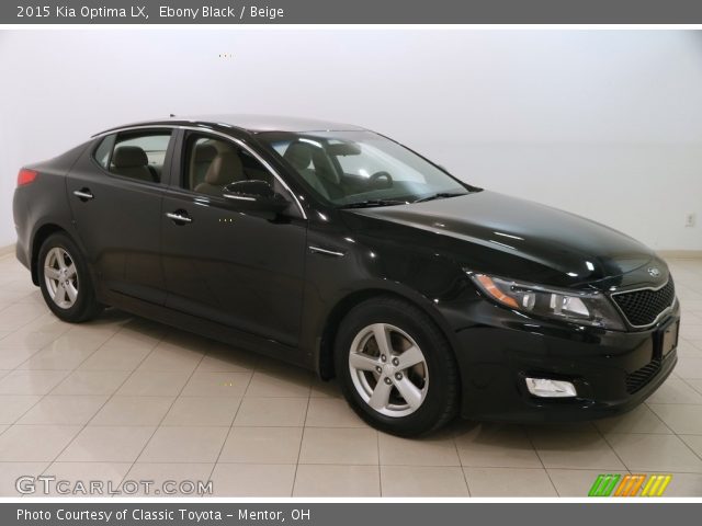 2015 Kia Optima LX in Ebony Black