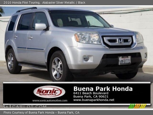 2010 Honda Pilot Touring in Alabaster Silver Metallic