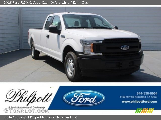 2018 Ford F150 XL SuperCab in Oxford White