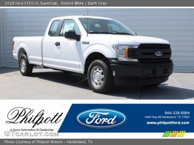 2018 Ford F150 XL SuperCab in Oxford White