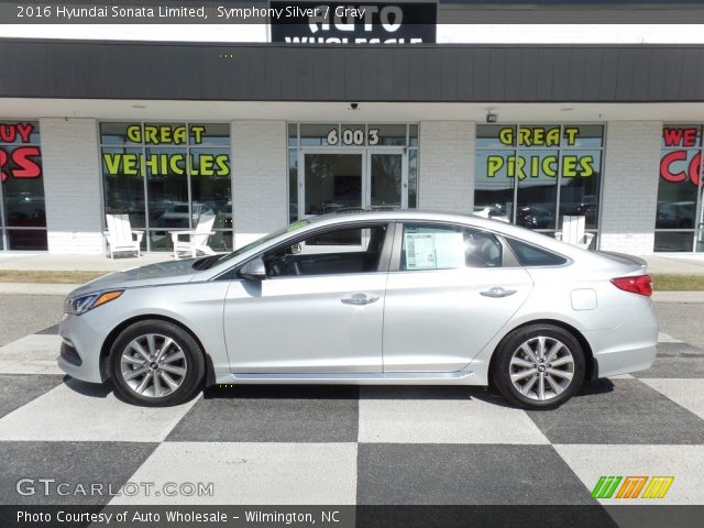 2016 Hyundai Sonata Limited in Symphony Silver