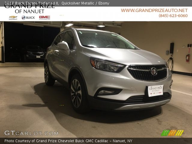 2018 Buick Encore Preferred II in Quicksilver Metallic