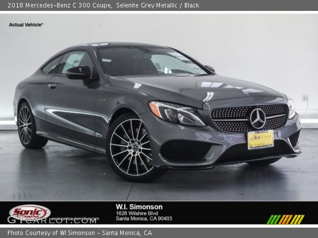 2018 Mercedes-Benz C 300 Coupe in Selenite Grey Metallic