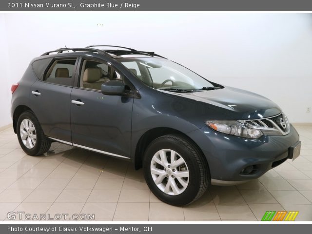 2011 Nissan Murano SL in Graphite Blue