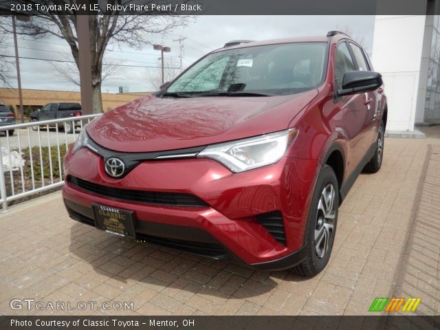 2018 Toyota RAV4 LE in Ruby Flare Pearl
