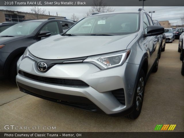 2018 Toyota RAV4 LE in Silver Sky Metallic