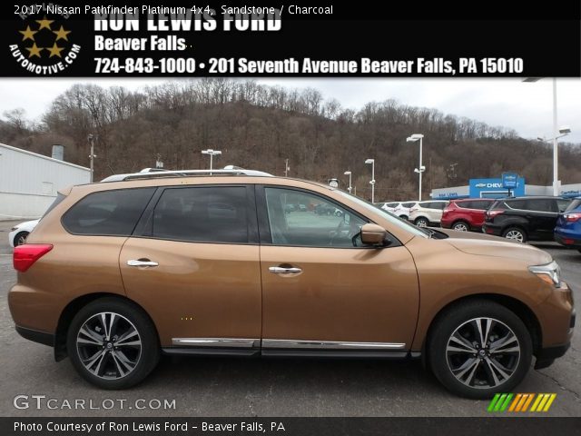 2017 Nissan Pathfinder Platinum 4x4 in Sandstone