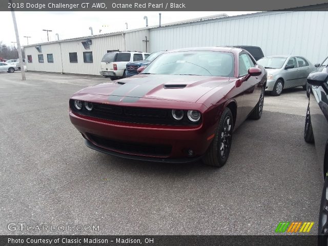 2018 Dodge Challenger GT AWD in Octane Red Pearl