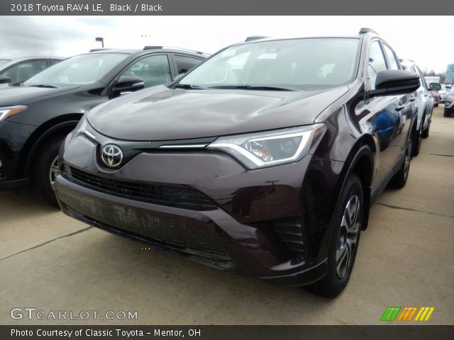 2018 Toyota RAV4 LE in Black