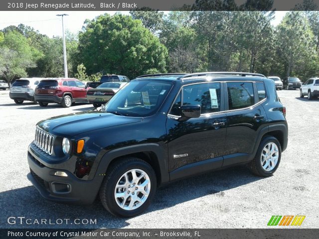 2018 Jeep Renegade Latitude in Black