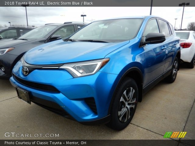 2018 Toyota RAV4 LE in Electric Storm Blue