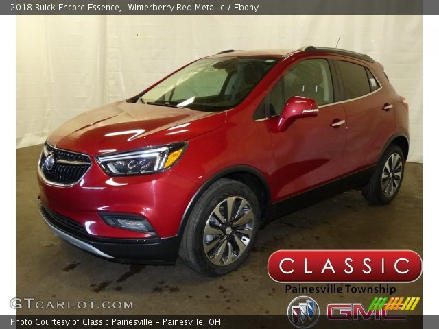 2018 Buick Encore Essence in Winterberry Red Metallic