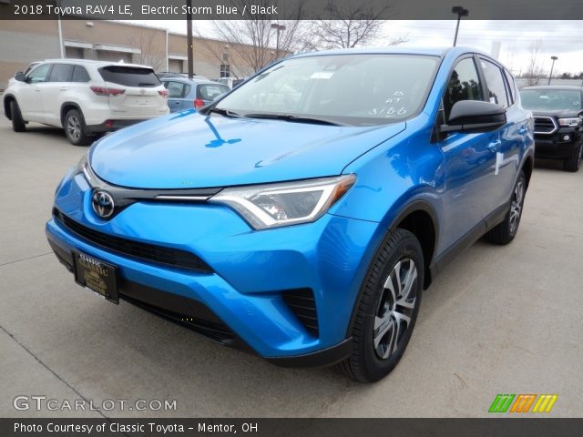 2018 Toyota RAV4 LE in Electric Storm Blue