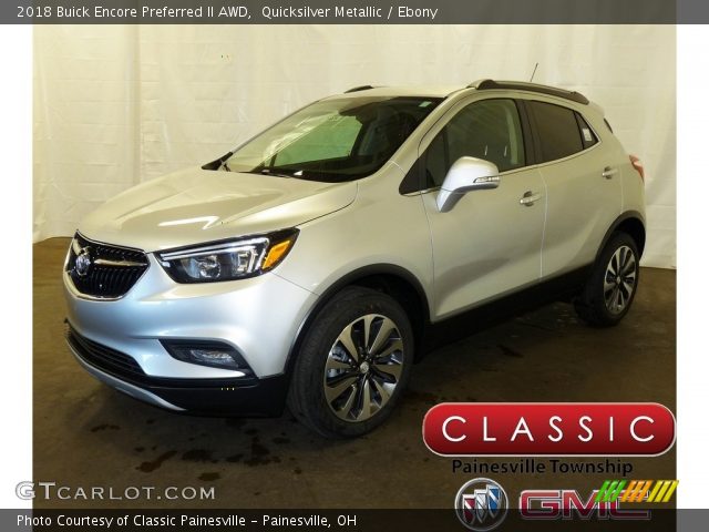 2018 Buick Encore Preferred II AWD in Quicksilver Metallic