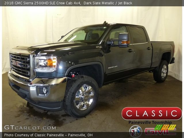 2018 GMC Sierra 2500HD SLE Crew Cab 4x4 in Dark Slate Metallic