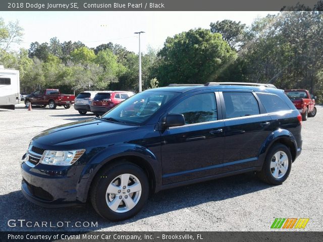2018 Dodge Journey SE in Contusion Blue Pearl
