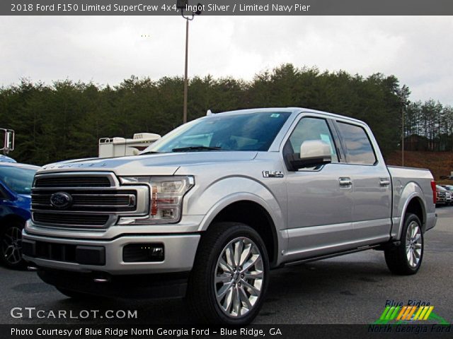 2018 Ford F150 Limited SuperCrew 4x4 in Ingot Silver
