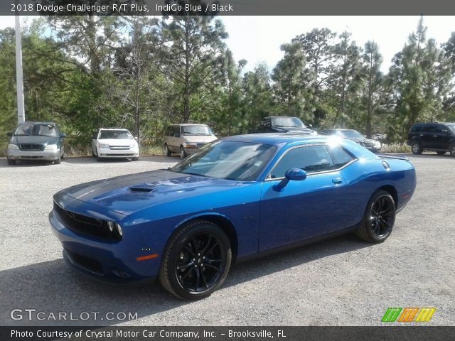 2018 Dodge Challenger R/T Plus in IndiGo Blue