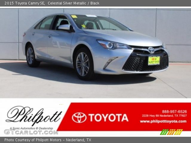 2015 Toyota Camry SE in Celestial Silver Metallic