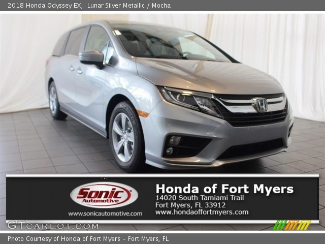 2018 Honda Odyssey EX in Lunar Silver Metallic