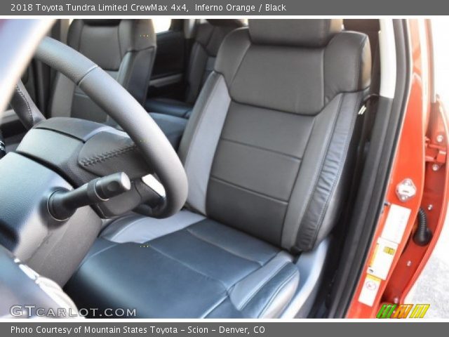 2018 Toyota Tundra Limited CrewMax 4x4 in Inferno Orange