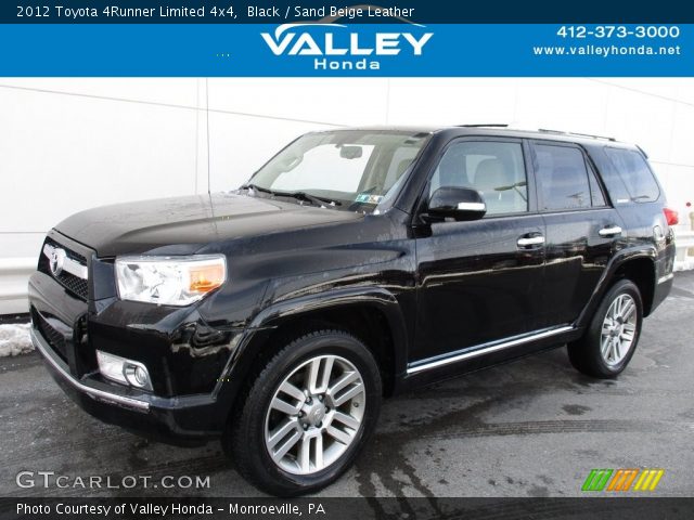 2012 Toyota 4Runner Limited 4x4 in Black