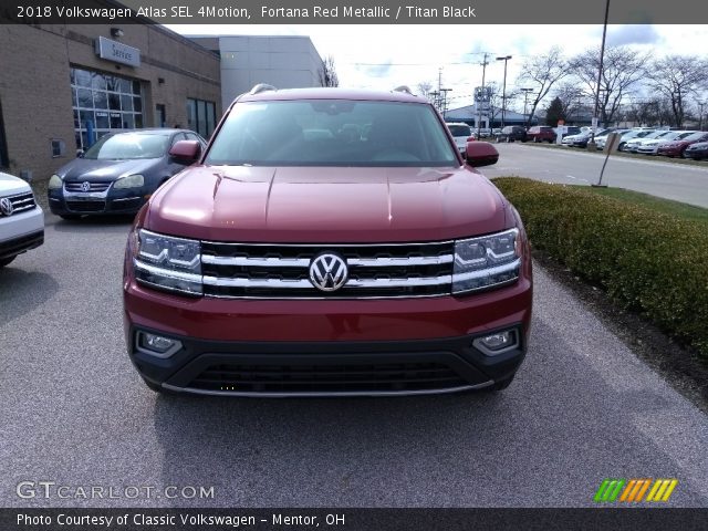 2018 Volkswagen Atlas SEL 4Motion in Fortana Red Metallic
