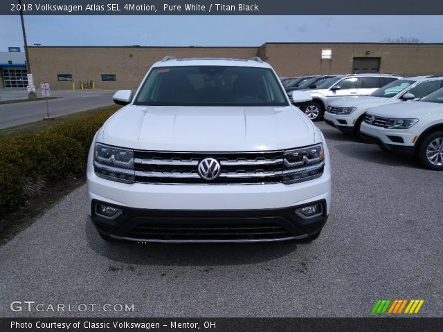 2018 Volkswagen Atlas SEL 4Motion in Pure White