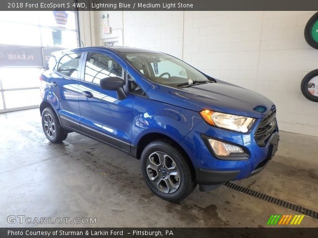 2018 Ford EcoSport S 4WD in Lightning Blue