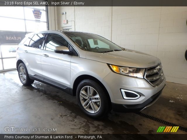 2018 Ford Edge SEL AWD in Ingot Silver