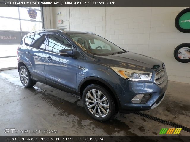 2018 Ford Escape Titanium 4WD in Blue Metallic