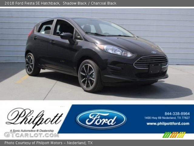 2018 Ford Fiesta SE Hatchback in Shadow Black