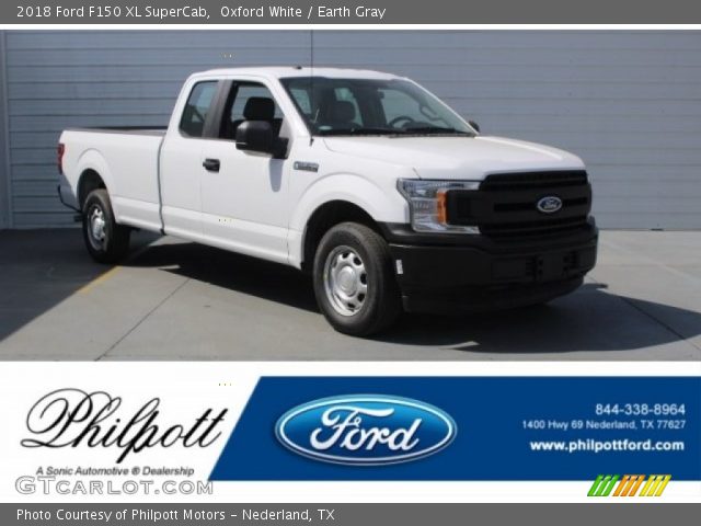 2018 Ford F150 XL SuperCab in Oxford White