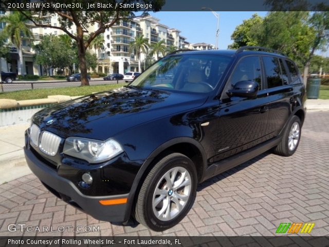 2010 BMW X3 xDrive30i in Jet Black