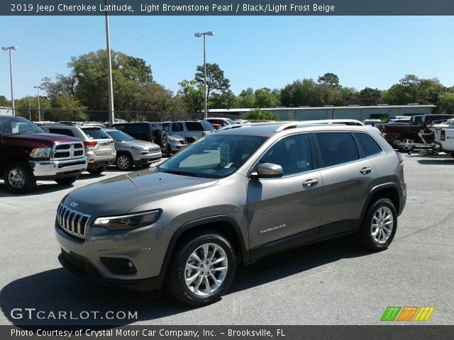 2019 Jeep Cherokee Latitude in Light Brownstone Pearl