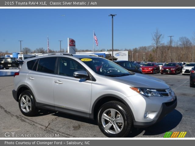 2015 Toyota RAV4 XLE in Classic Silver Metallic