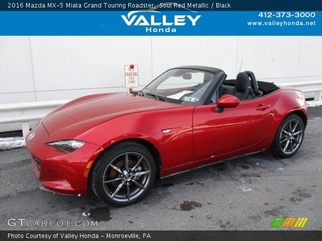 2016 Mazda MX-5 Miata Grand Touring Roadster in Soul Red Metallic