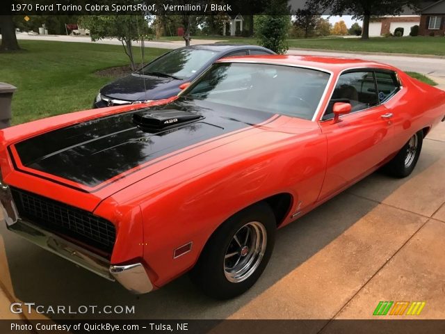 1970 Ford Torino Cobra SportsRoof in Vermilion