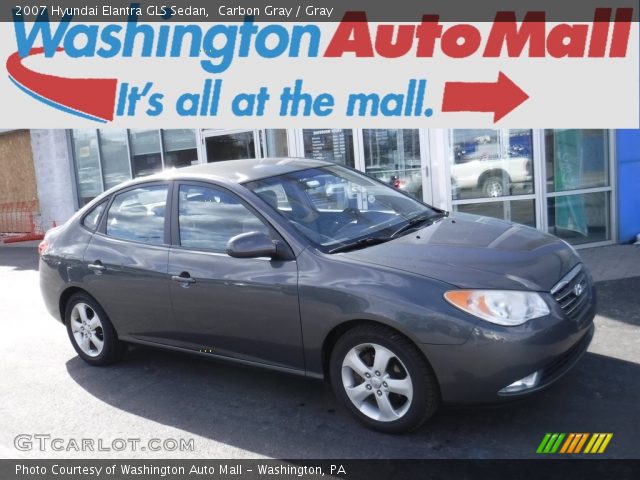 2007 Hyundai Elantra GLS Sedan in Carbon Gray