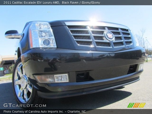 2011 Cadillac Escalade ESV Luxury AWD in Black Raven