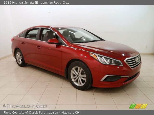 2016 Hyundai Sonata SE in Venetian Red