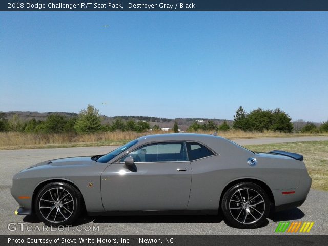 2018 Dodge Challenger R/T Scat Pack in Destroyer Gray