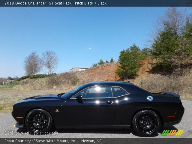 2018 Dodge Challenger R/T Scat Pack in Pitch Black