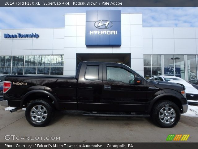 2014 Ford F150 XLT SuperCab 4x4 in Kodiak Brown