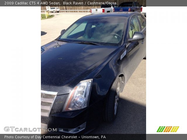 2009 Cadillac CTS 4 AWD Sedan in Black Raven