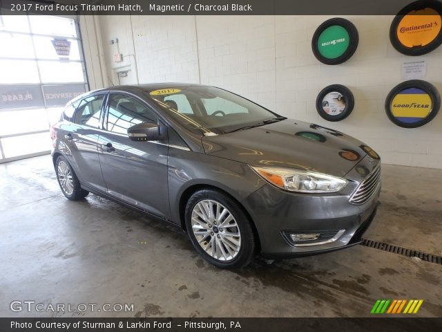 2017 Ford Focus Titanium Hatch in Magnetic