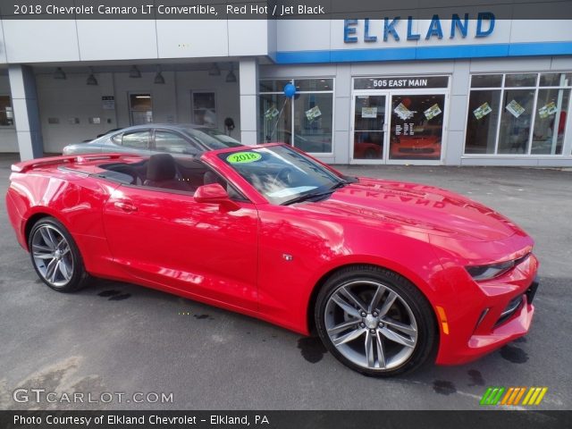 2018 Chevrolet Camaro LT Convertible in Red Hot