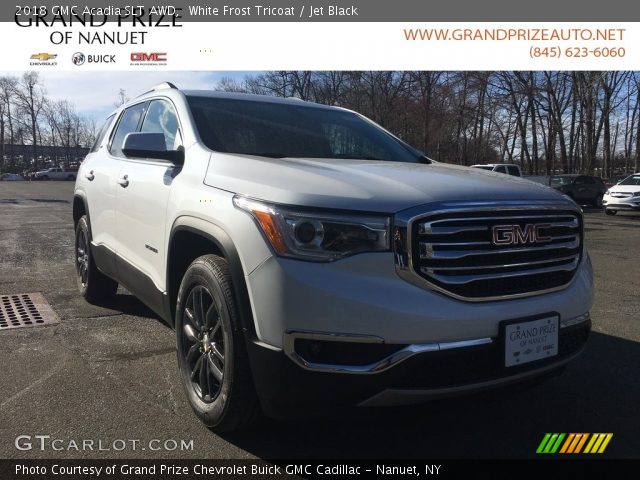 2018 GMC Acadia SLT AWD in White Frost Tricoat
