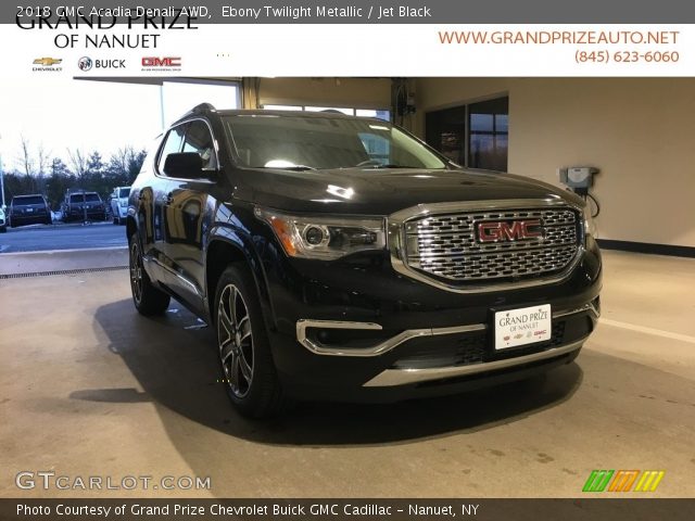 2018 GMC Acadia Denali AWD in Ebony Twilight Metallic